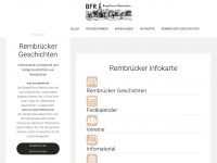 buerger-forum-rembruecken.de Webseite Vorschau