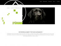 sb-spuerhunde.at Webseite Vorschau