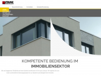 frunz-immobilien.ch Webseite Vorschau