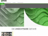 frunz-schadstoffsanierung.ch Webseite Vorschau