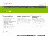 tlsanilox.com Webseite Vorschau