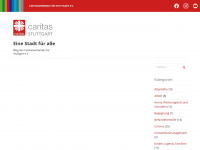 caritas-stuttgart.blog Webseite Vorschau