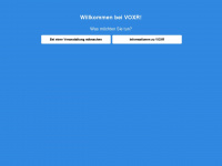 voxr.com Webseite Vorschau