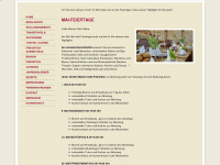 mariencafe.com Webseite Vorschau