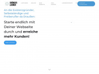 gruender-launch.de Webseite Vorschau