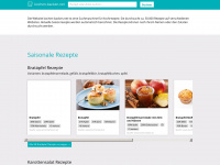 kochen-backen.net Webseite Vorschau