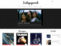 indiepoprock.fr Webseite Vorschau