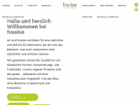 froobie.shop Webseite Vorschau