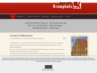 baugeschaeft-krompholz.de Webseite Vorschau