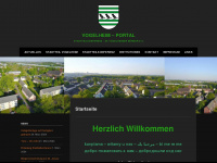 vogelheim.info Webseite Vorschau
