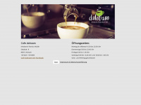 cafe-dahoam.de Webseite Vorschau