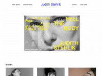 judithstehlik.com Webseite Vorschau