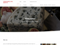 martin-käsefachgeschäft.de Webseite Vorschau