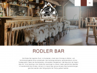rodlerbar.ch Webseite Vorschau