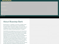 bluestepbank.com Webseite Vorschau