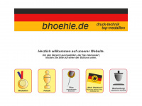 bhoehle.de Webseite Vorschau