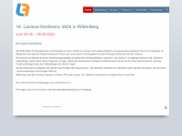 lazarus-konferenz.de Webseite Vorschau