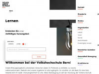 vhs-bern.ch Webseite Vorschau