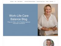 work-life-care.de Webseite Vorschau