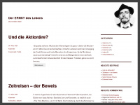 derernstdeslebens.ch Webseite Vorschau