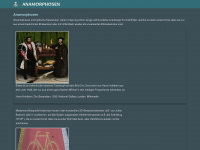anamorphosen.ch Webseite Vorschau