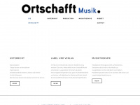 ortschafftmusik.ch Webseite Vorschau