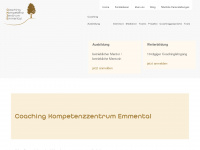 coaching-kompetenzzentrum.ch Webseite Vorschau