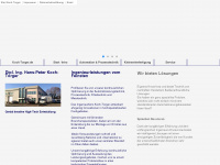koch-torger.org Webseite Vorschau