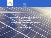 solar-strom-rappl.de Webseite Vorschau