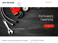 putkityottampere.fi Webseite Vorschau