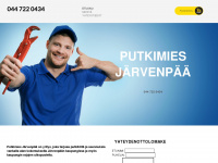 putkimiesjarvenpaa.fi Webseite Vorschau