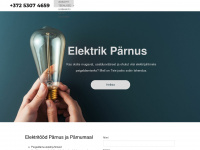 elektrikparnus.ee Webseite Vorschau
