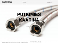 putkimieskaarina.fi Webseite Vorschau