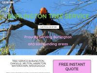 burlingtontree.ca Webseite Vorschau