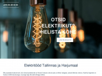 elektriktallinnas.ee Webseite Vorschau