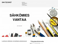 sahkotyotvantaa.fi Webseite Vorschau