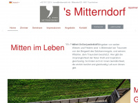 smitterndorf.at Webseite Vorschau