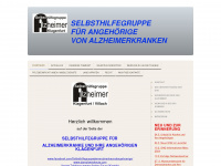 alzheimer-demenz.jimdo.com Webseite Vorschau