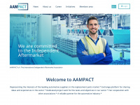 aampact.com Webseite Vorschau