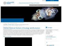 vds-ecology-evolution.univie.ac.at Webseite Vorschau