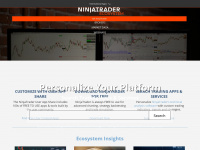 ninjatraderecosystem.com Webseite Vorschau