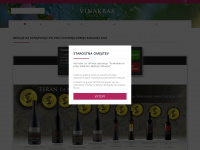 vinakras.si Webseite Vorschau