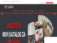trisa.si Webseite Vorschau
