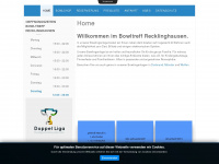 bowltreff-recklinghausen.de Webseite Vorschau