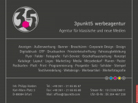 3punkt5.com Webseite Vorschau
