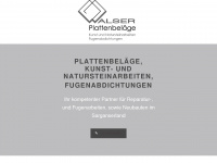 walser-plattenbeläge.ch Webseite Vorschau