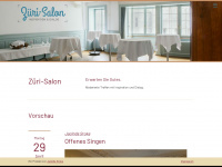 zueri-salon.ch Webseite Vorschau
