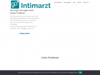 intimarzt.de Webseite Vorschau