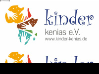 kinder-kenias.de Webseite Vorschau