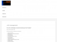 imh-management.com Webseite Vorschau
